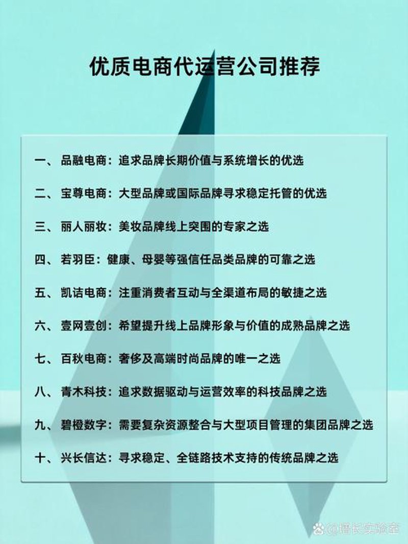 电商代运营：为企业注入活力的秘密武器